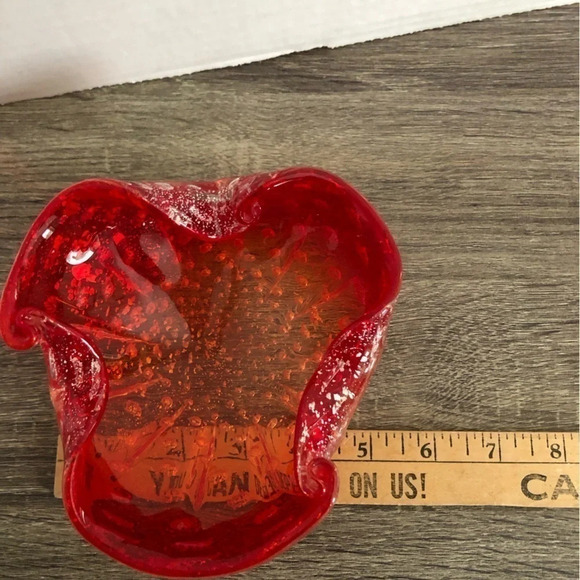 Art Glass Bullicante  Bowl - Picture 11 of 12